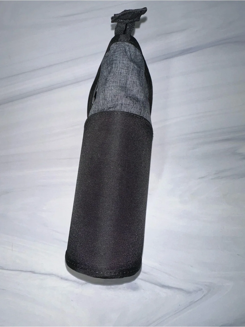 Lug Canoe travel makeup brush holder case Black/Grey